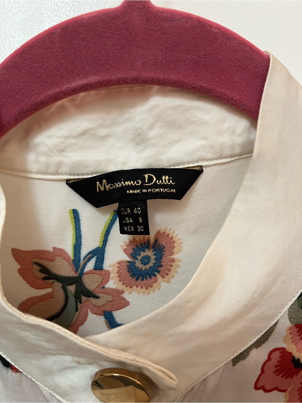 Massimo Dutti flower print blouse - Picture 3 of 13
